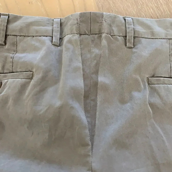 Suitsupply Khaki Pants Gray Brown Suit Nice Dress Pants Trousers 100% Cotton 30w - Picture 6 of 8